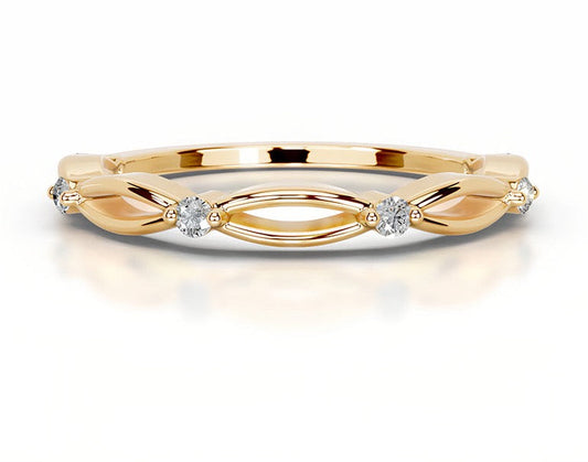 Fatin Eternity Moissanite Bands
