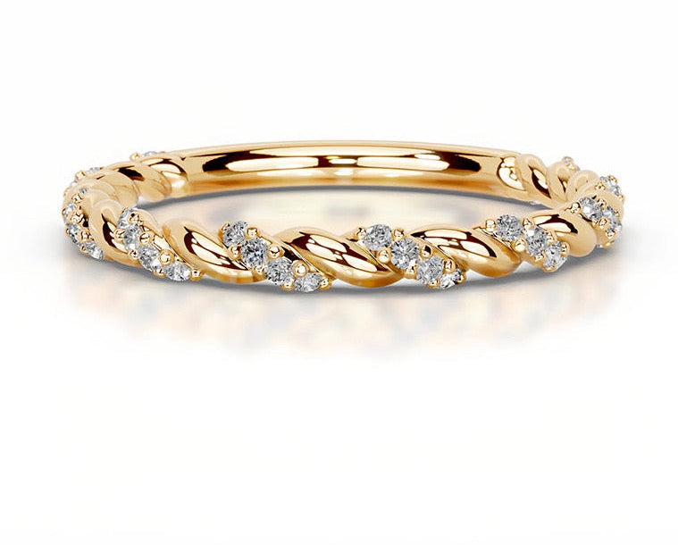 Ziana Eternity Moissanite Bands