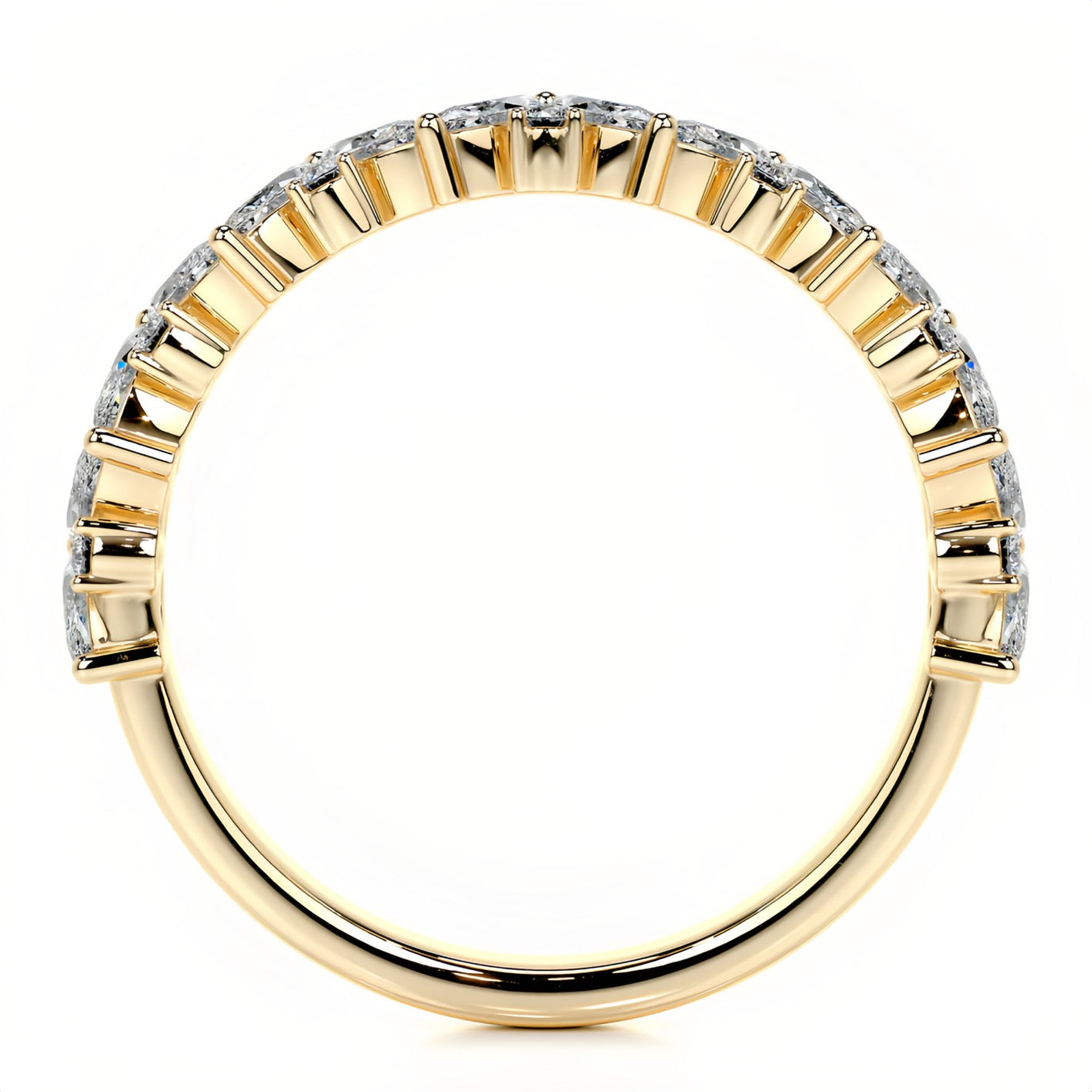 Izzara Eternity Moissanite Bands