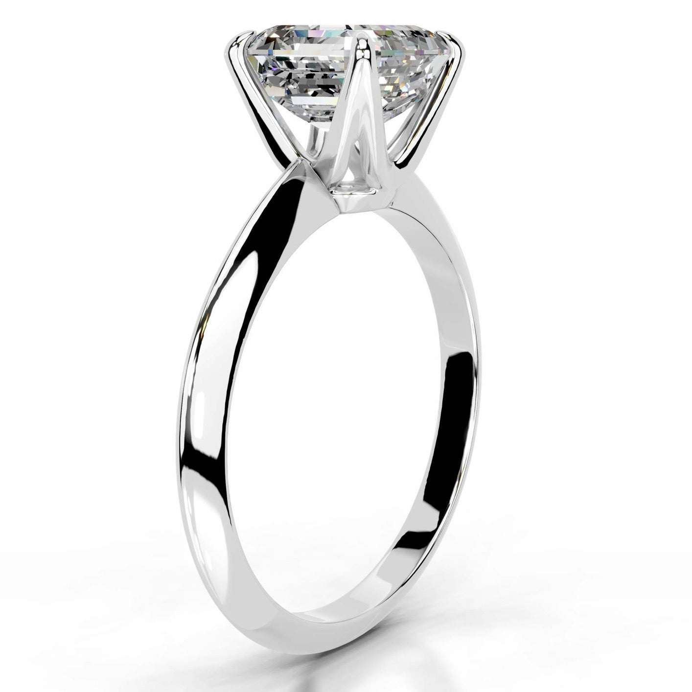2CT Queen Anastasia Asscer Solitare -  Lab Diamond