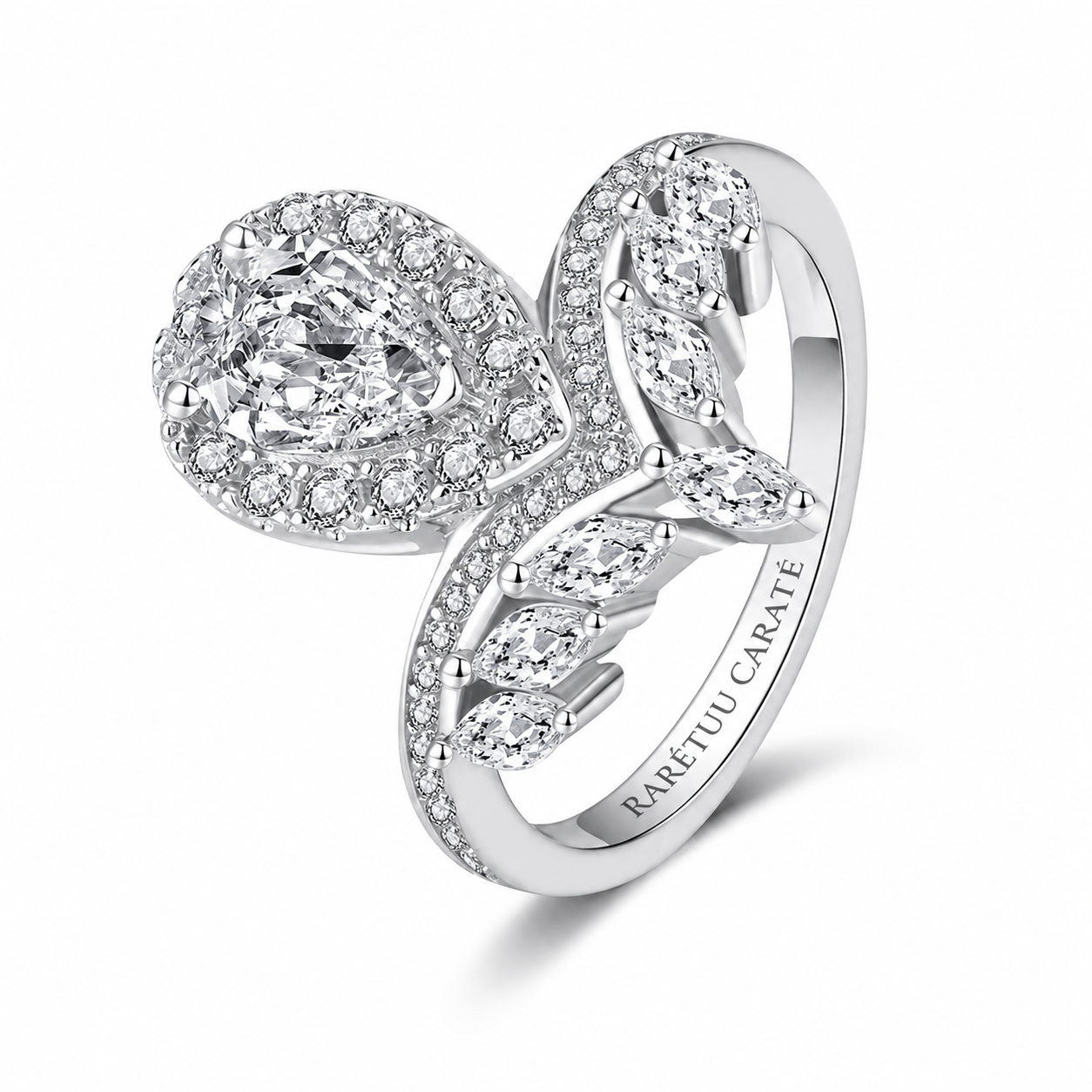 Queen Ifa Crown Moissanite Ring