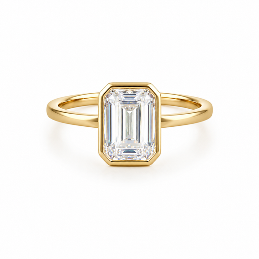Queen Taylor  -  Emerald Bezel