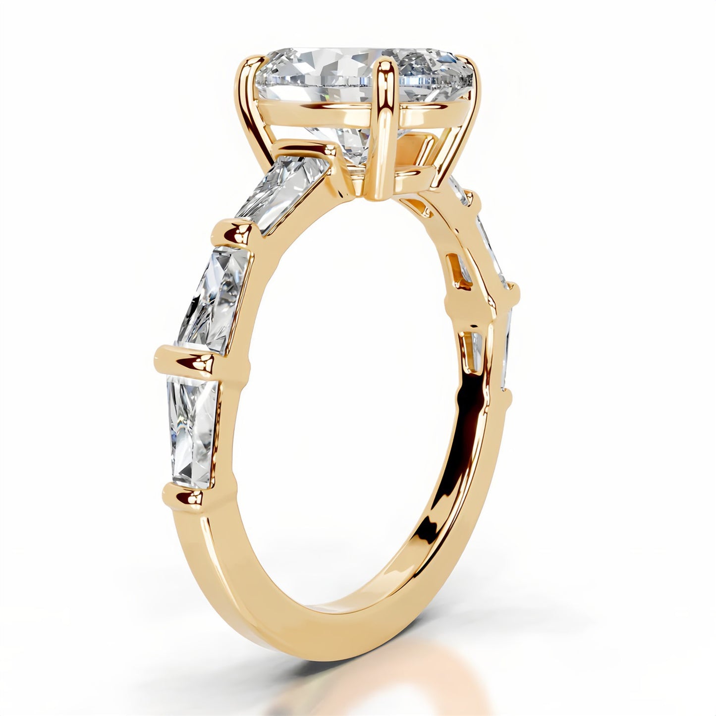 Queen Adira Moissanite Rings