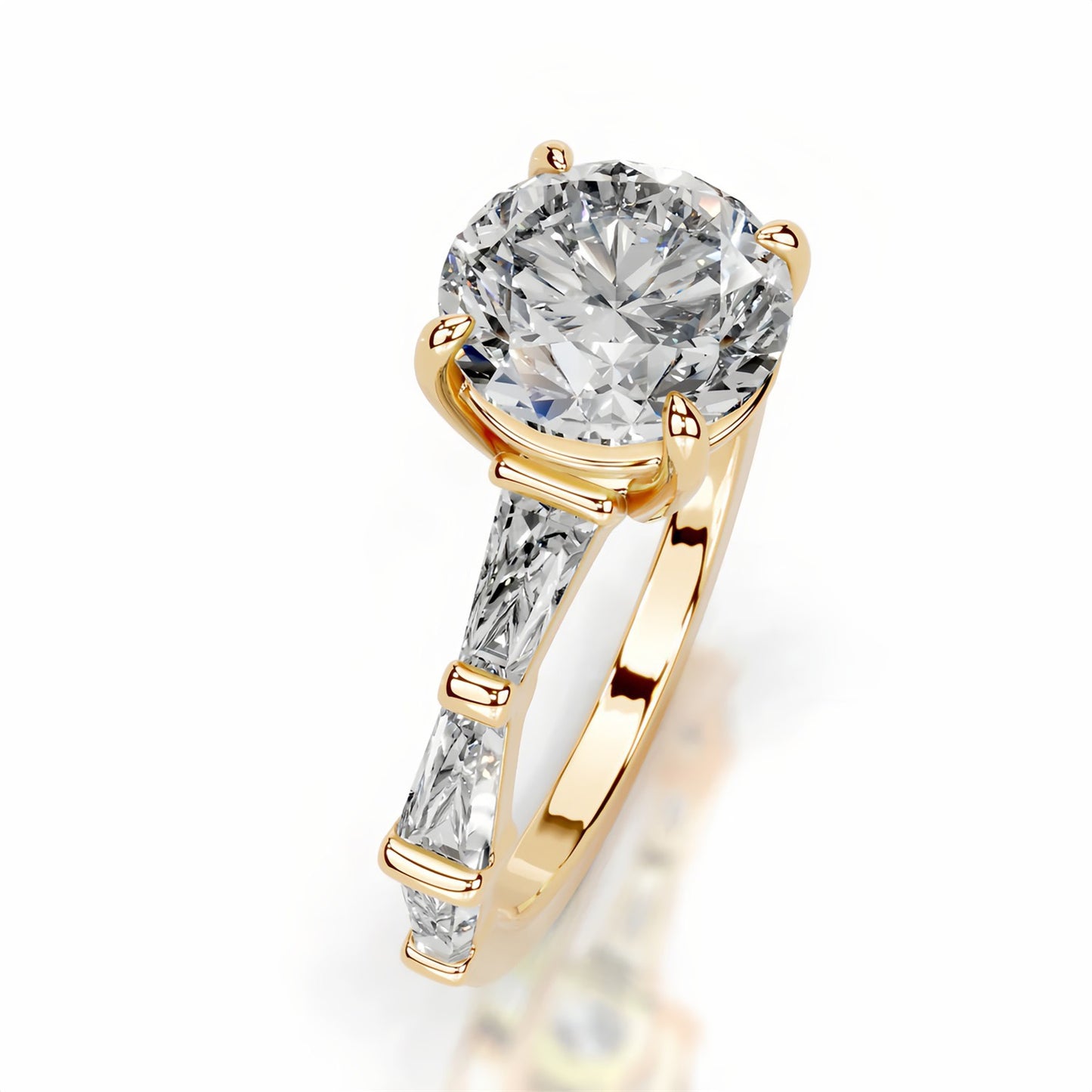 Queen Adira Moissanite Rings
