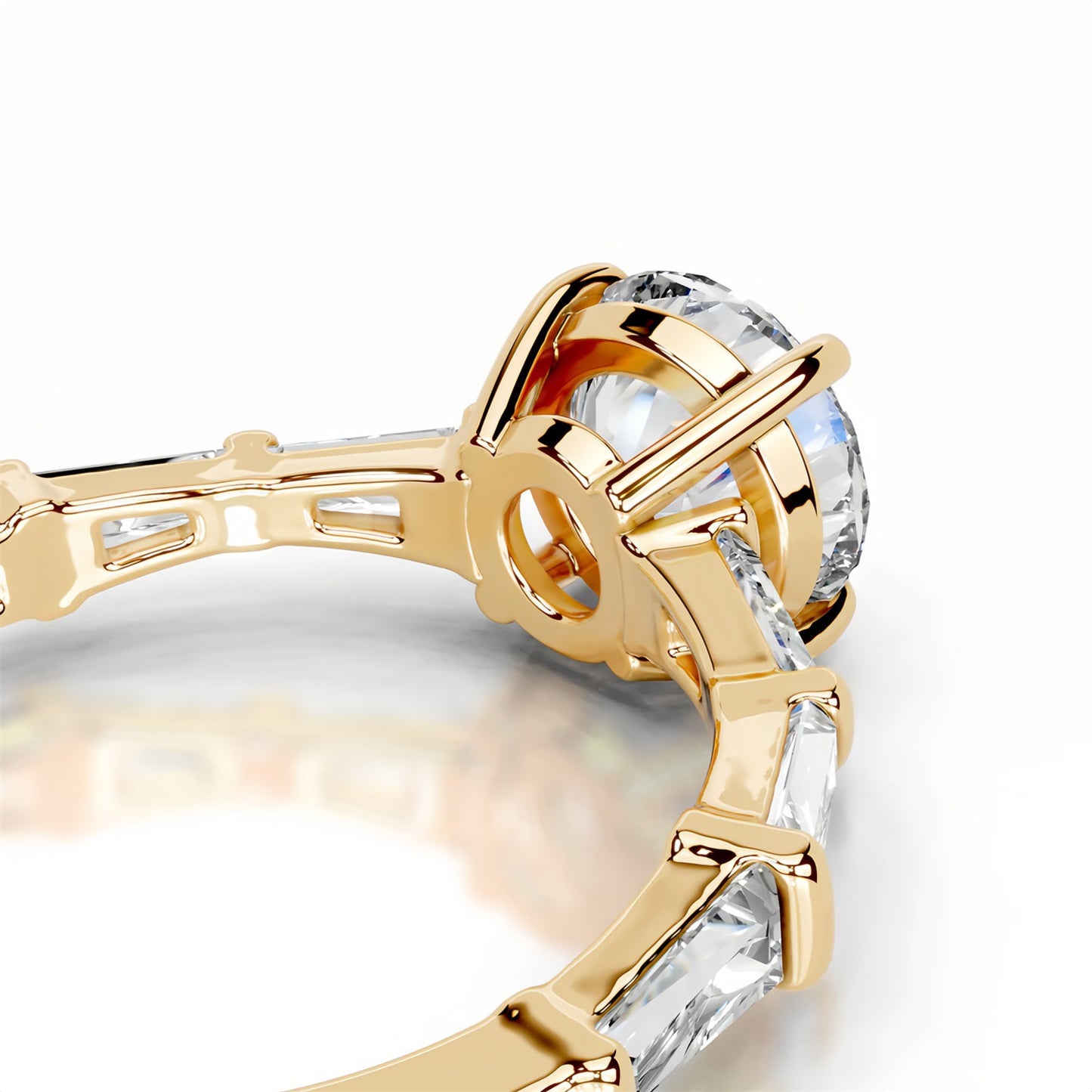 Queen Adira Moissanite Rings