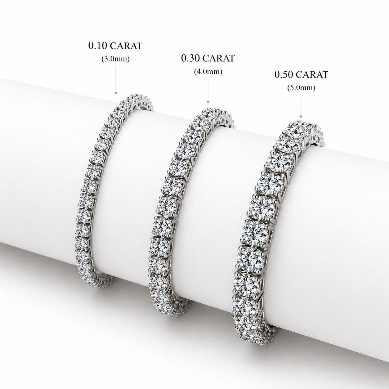 Queen Zalika Tennis Bracelet – Classic Box Clasp