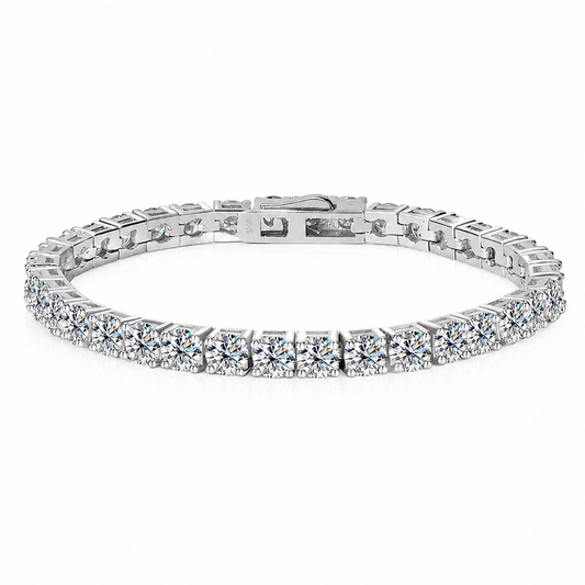 Queen Zalika Tennis Bracelet – Classic Box Clasp