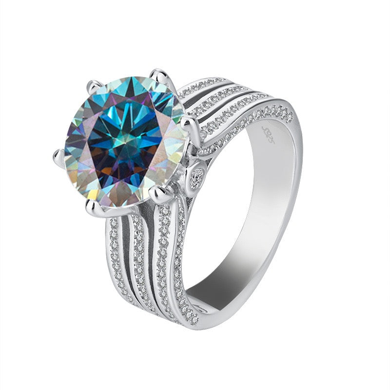 Queen Noraliza Moissanite Ring