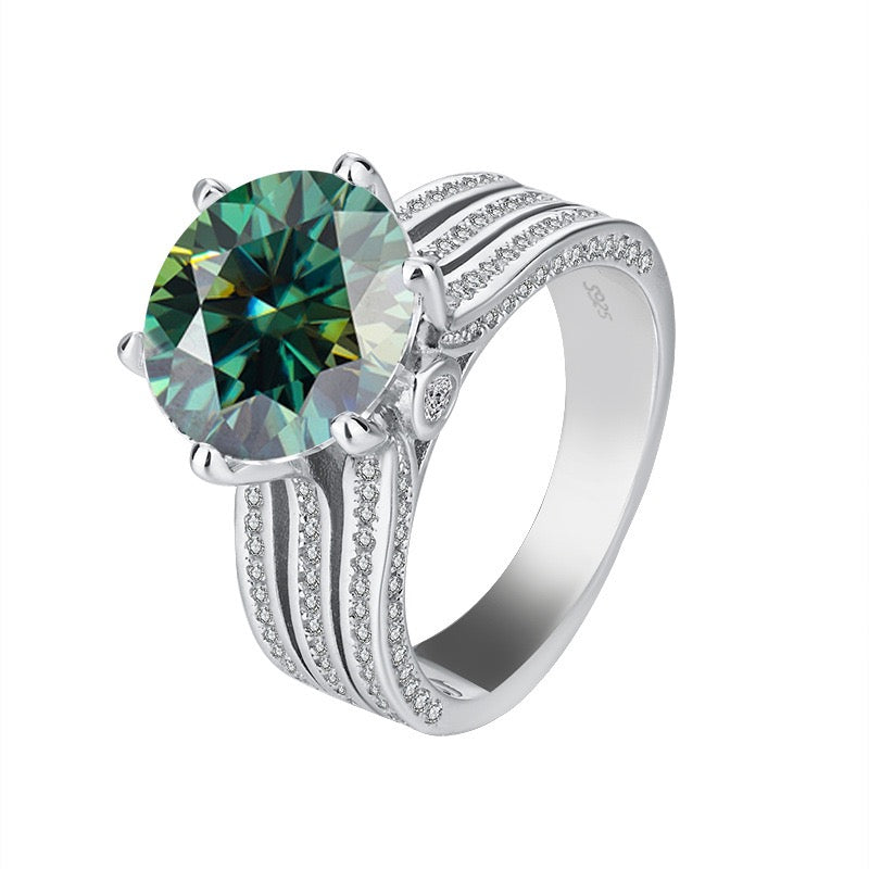 Queen Noraliza Moissanite Ring