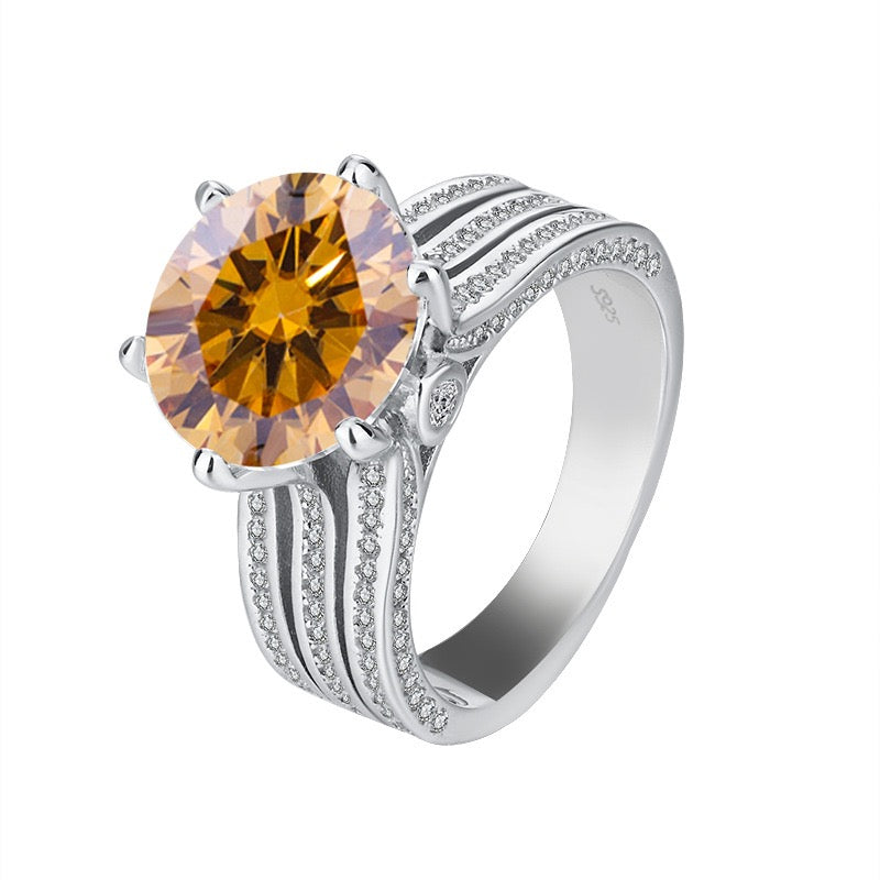 Queen Noraliza Moissanite Ring