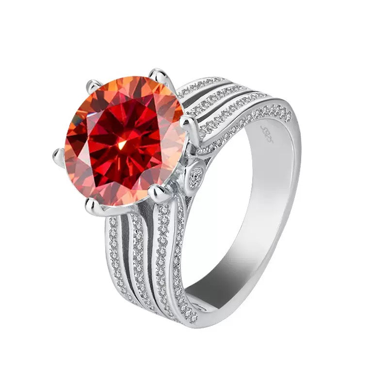 Queen Noraliza Moissanite Ring