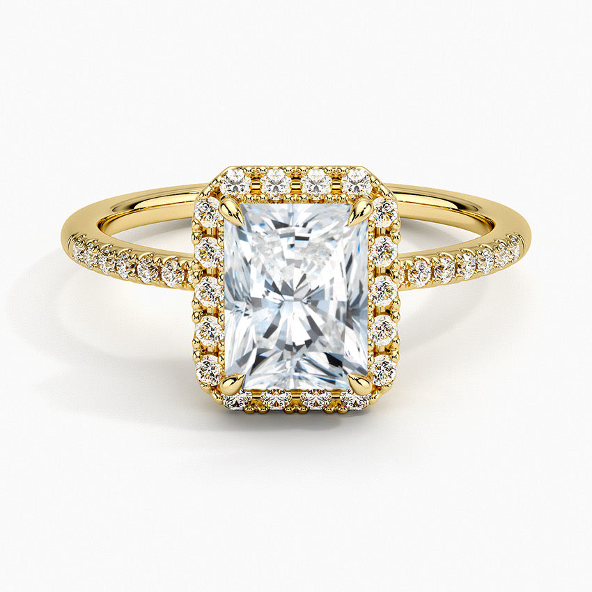 Queen Sophia-Radiant Halo Pavé